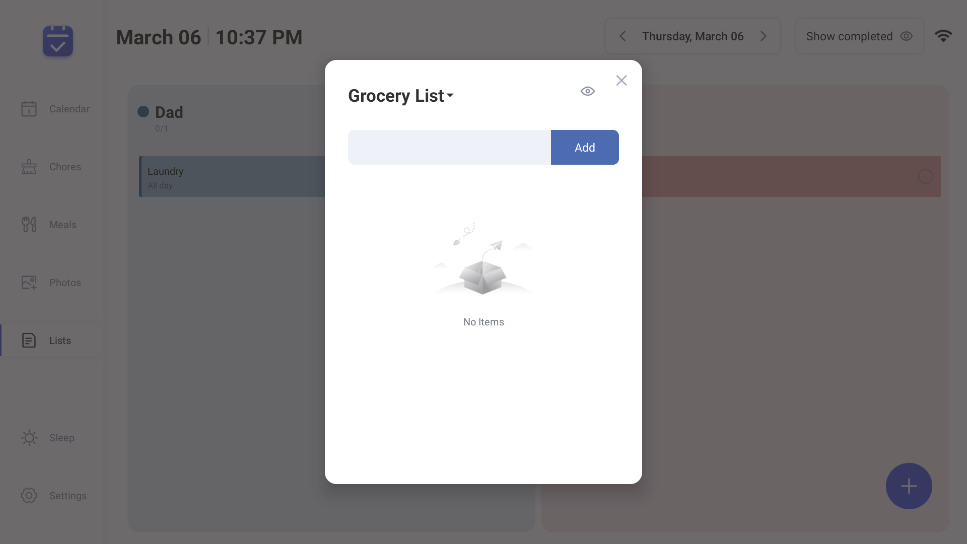 Lists Device 2