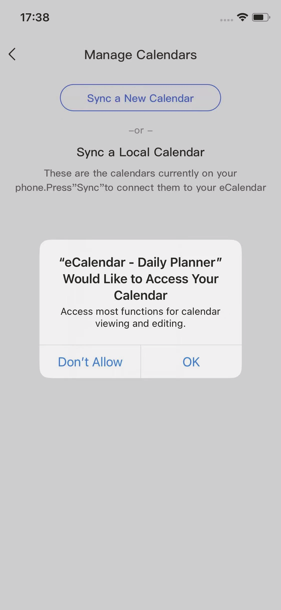 Local Calendar 1