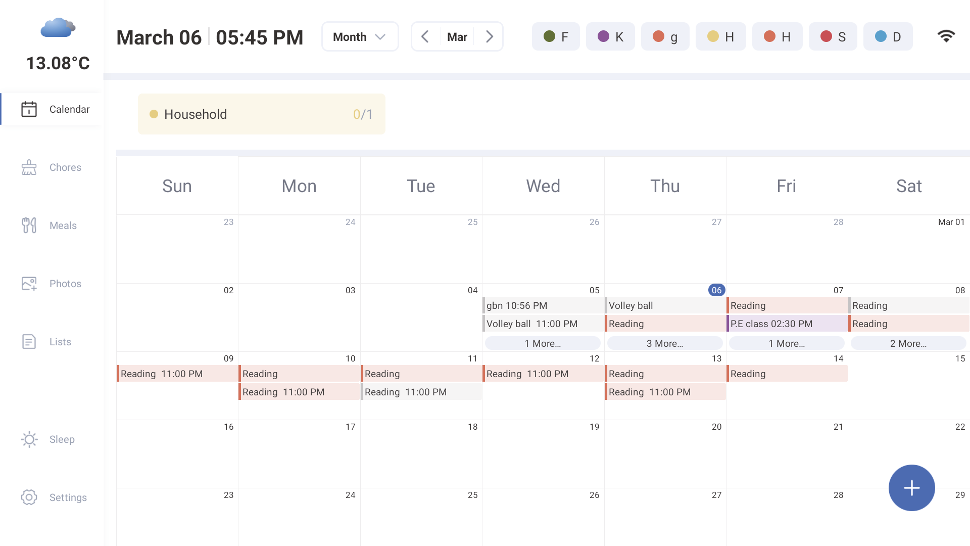 Month View