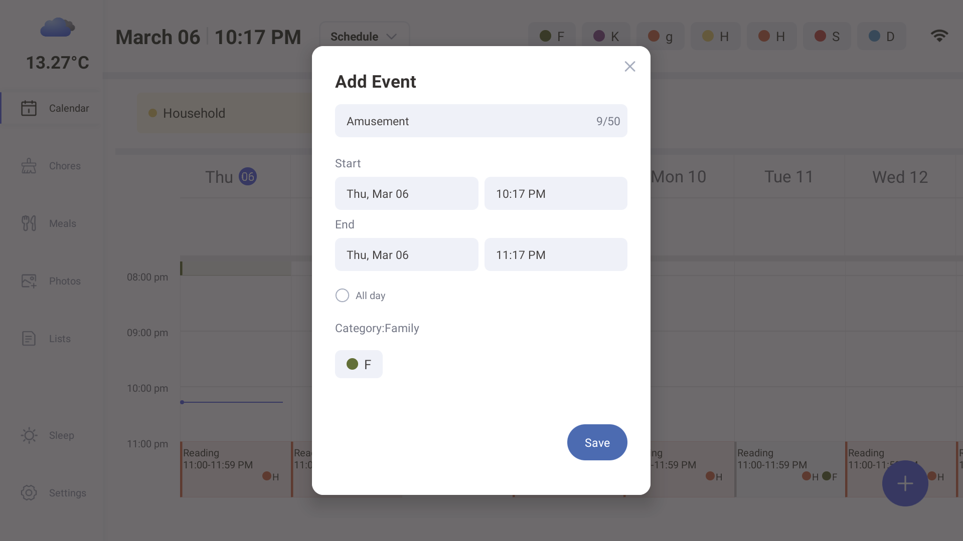 App Create Event 2
