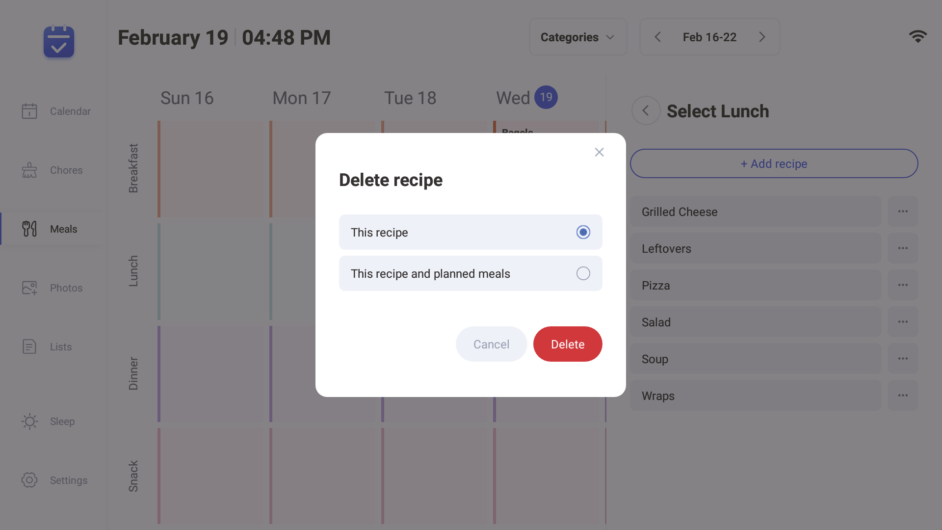 Meal Plan 3