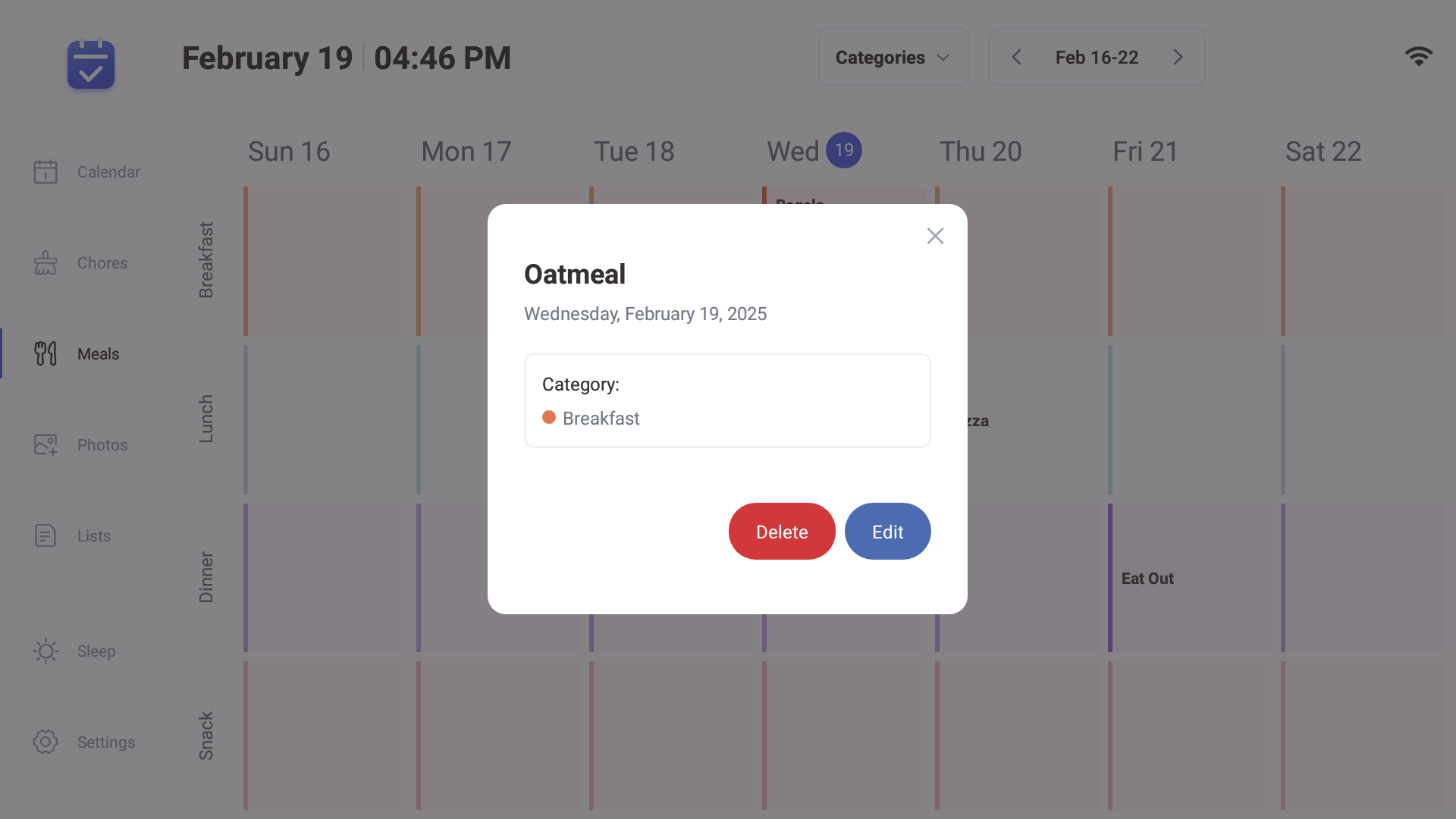 Meal Plan 1